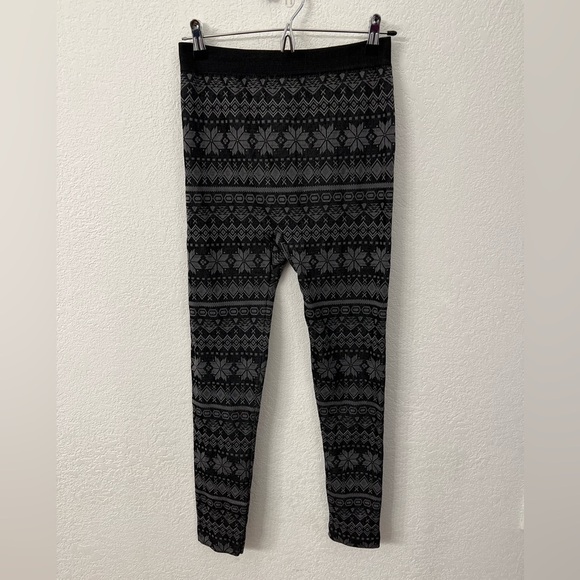 Lane Bryant snowflake leggings size C/D - Picture 1 of 9